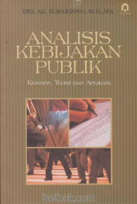 ANALISIS KEBIJAKAN PUBLIK KONSEP, TEORI DA APLIKASI