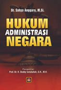 Hukum Administrasi Negara