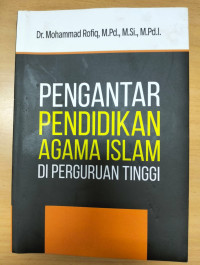 PENGANTAR PENDIDIKAN AGAMA ISLAM DI PERGURUAN TINGGI