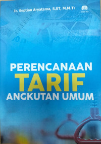 Image of PERENCANAAN TARIF ANGKUTAN UMUM